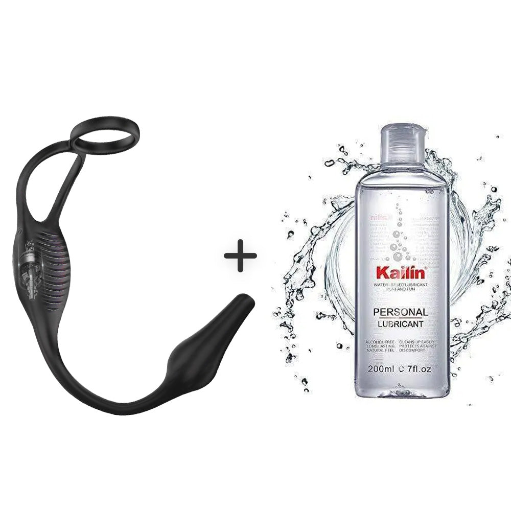 Buyging™ ARCHIE 4 in 1 Vibrating Prostate Massager and Cock Ring with Remote Control