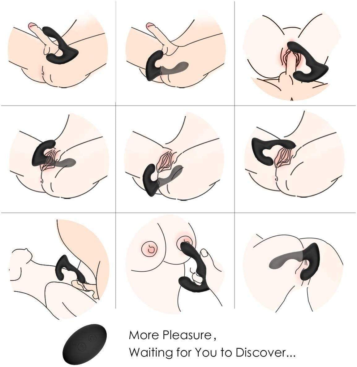 Remote Control Prostate Massager