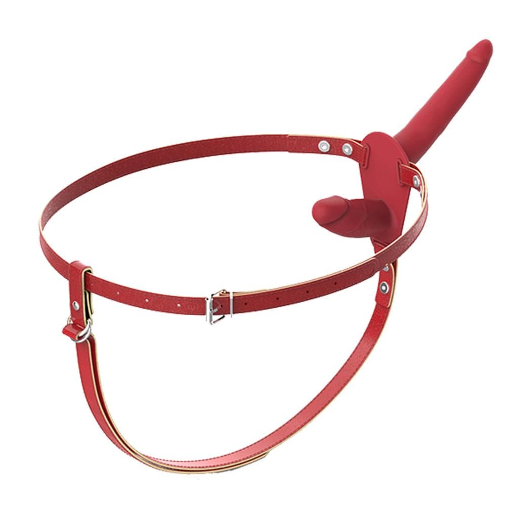 Pink Panther Strap on Adjustable Harness Dildo for Lesbian Masturbation Toys