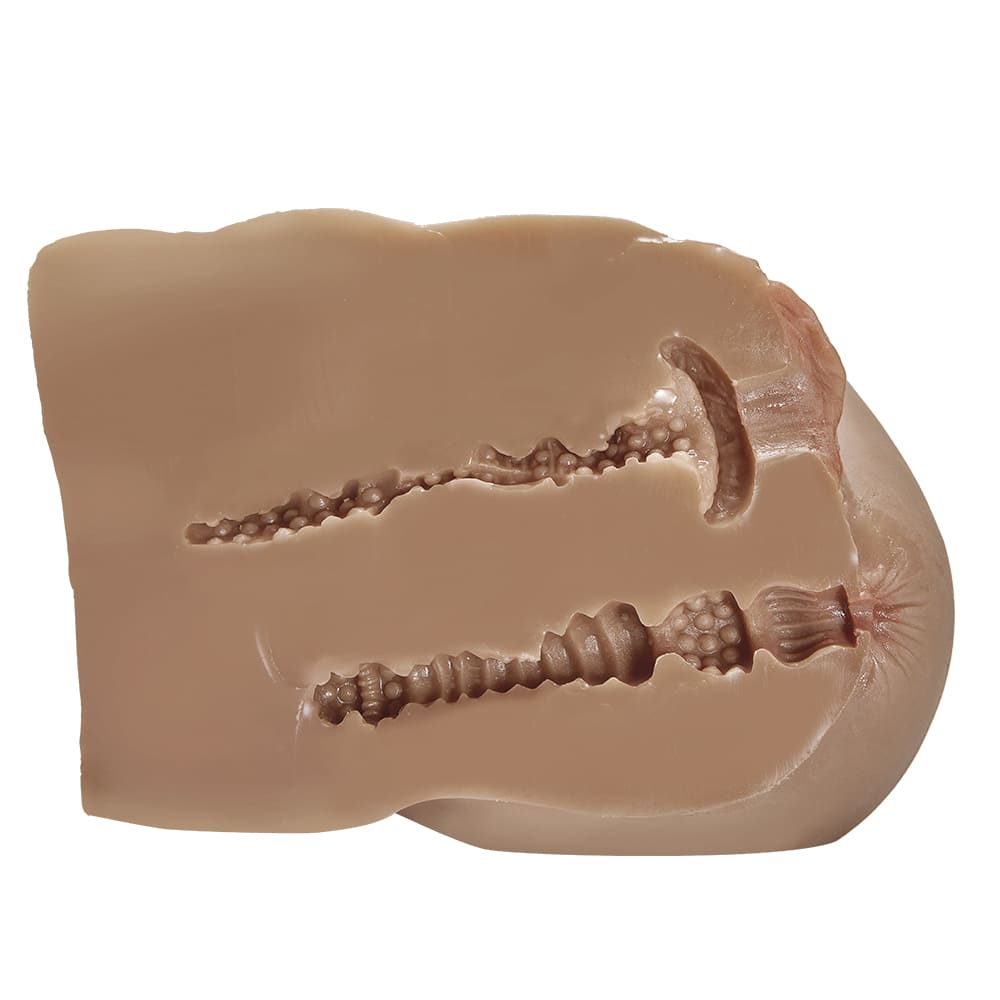 8.8'' 3D Particles Tunnel Realistic Anal Clitoris Male Masturbator