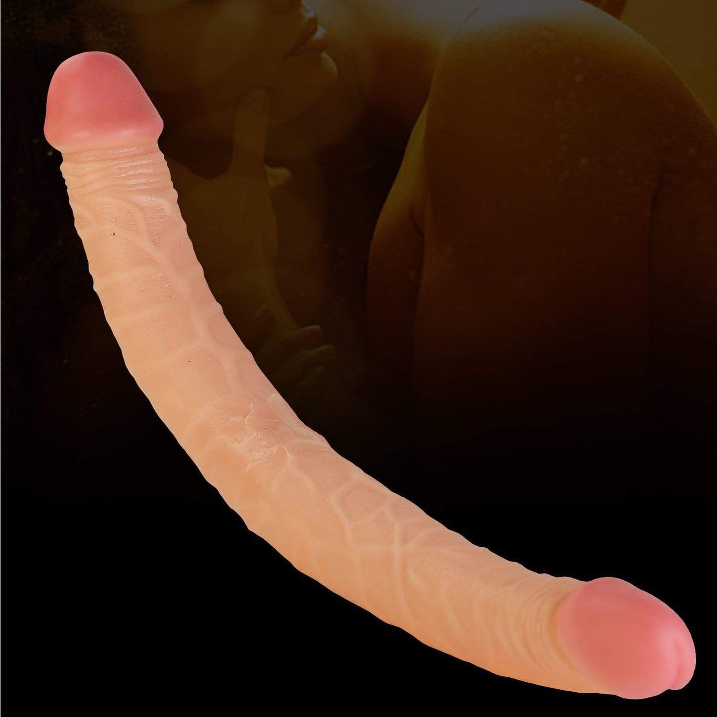 Double-Ended Simulation Dildo Couple Massager