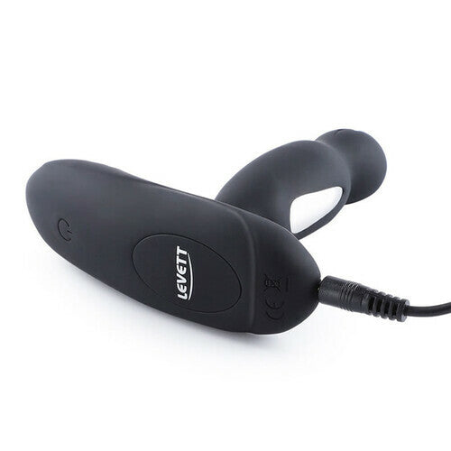 LEVETT E-Stim 360° Rotation 16 Vibrating Prostate Massager with Remote Control