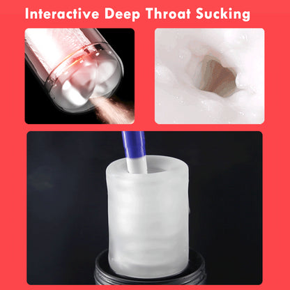 Automatic Telescopic Rotation Male Masturbation Cup