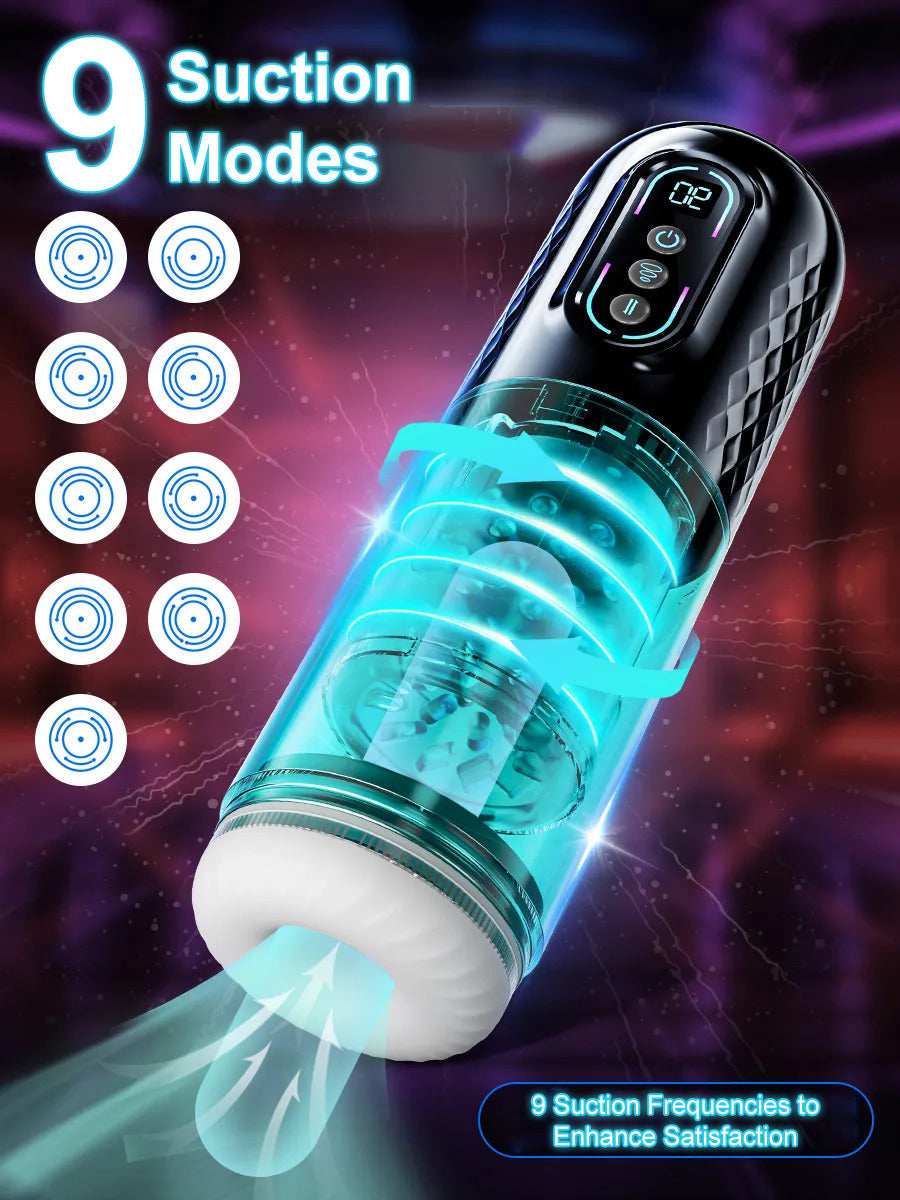 [Discreet Delivery]-Smart Suction & Stroke Device – Fully Automated for Effortless Enjoyment