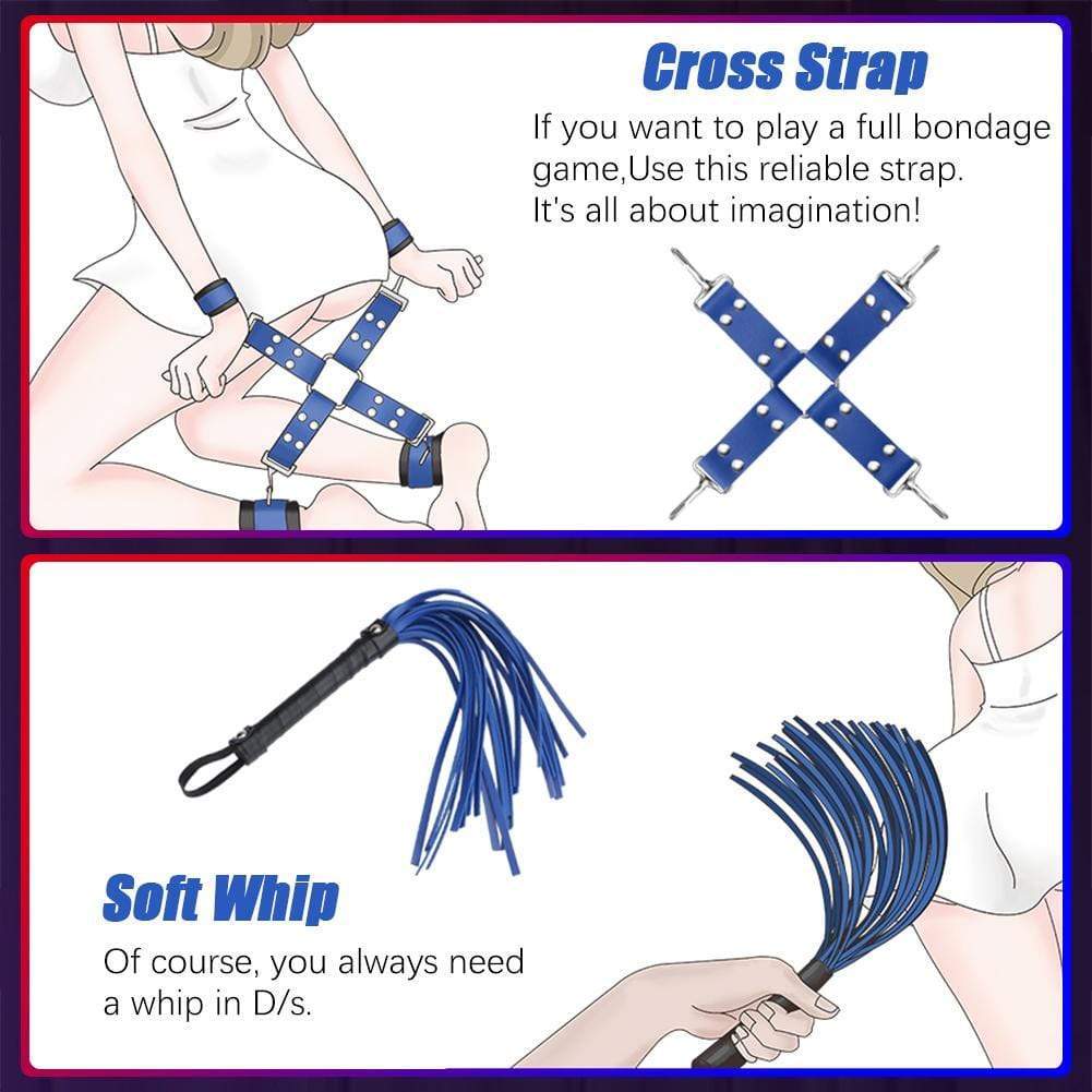 11-Piece Set Bondage Kit BDSM Toy