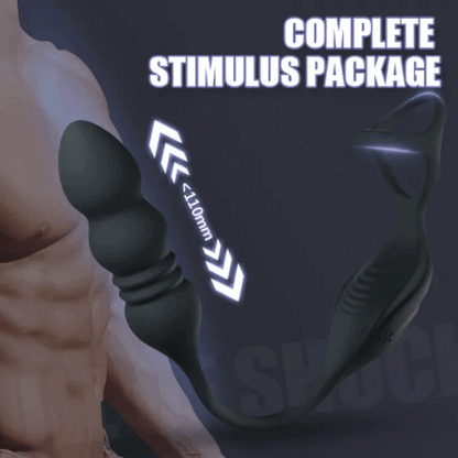 2024 New Dual-motor Powerful Thrusting Vibrating Anal Sex Toys