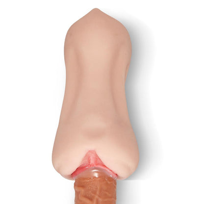 5.9” Double-Channel Deep Oral Pussy Sex Masturbator