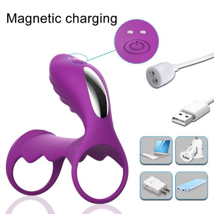 Vibrating penis Ring Sex Toy for Couples