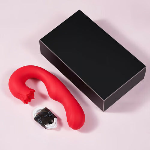 Sexoralab™ Tina Rotating Head G-spot Vibrator & Clit Licker