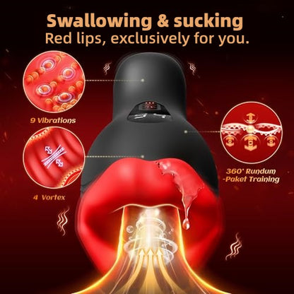 💋Succubus 🎁Double-Headed Enlarging💥9 vibration modes, special trainer for men