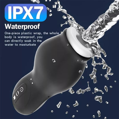 7speeds Real Air Sucking Male Masturbator Deep Throat Vibration Automatic Suction Adult Oral Sex Toys