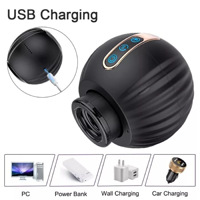 Tornado Automatic Male Stroker with Thrusting Rotating Voice Function