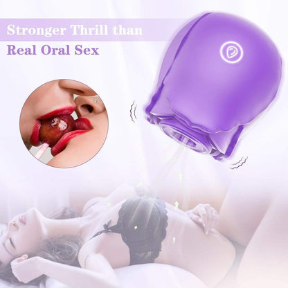 ROSE Vibrator Rose Toy Clit Sucker