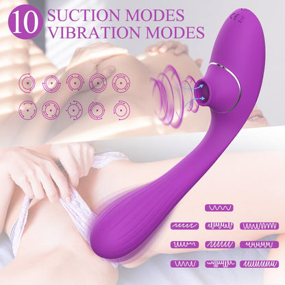 TINA Clit Sucking G Spot Vibrator