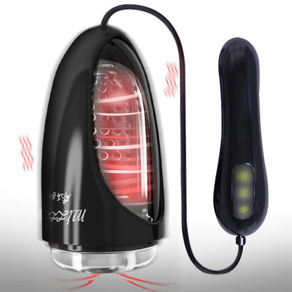 Remote Sucking Masturbator Male 10*3 Modes Vibration & Suction Penis Training Delayed Ejaculation Masturbators Sex Toys for Men