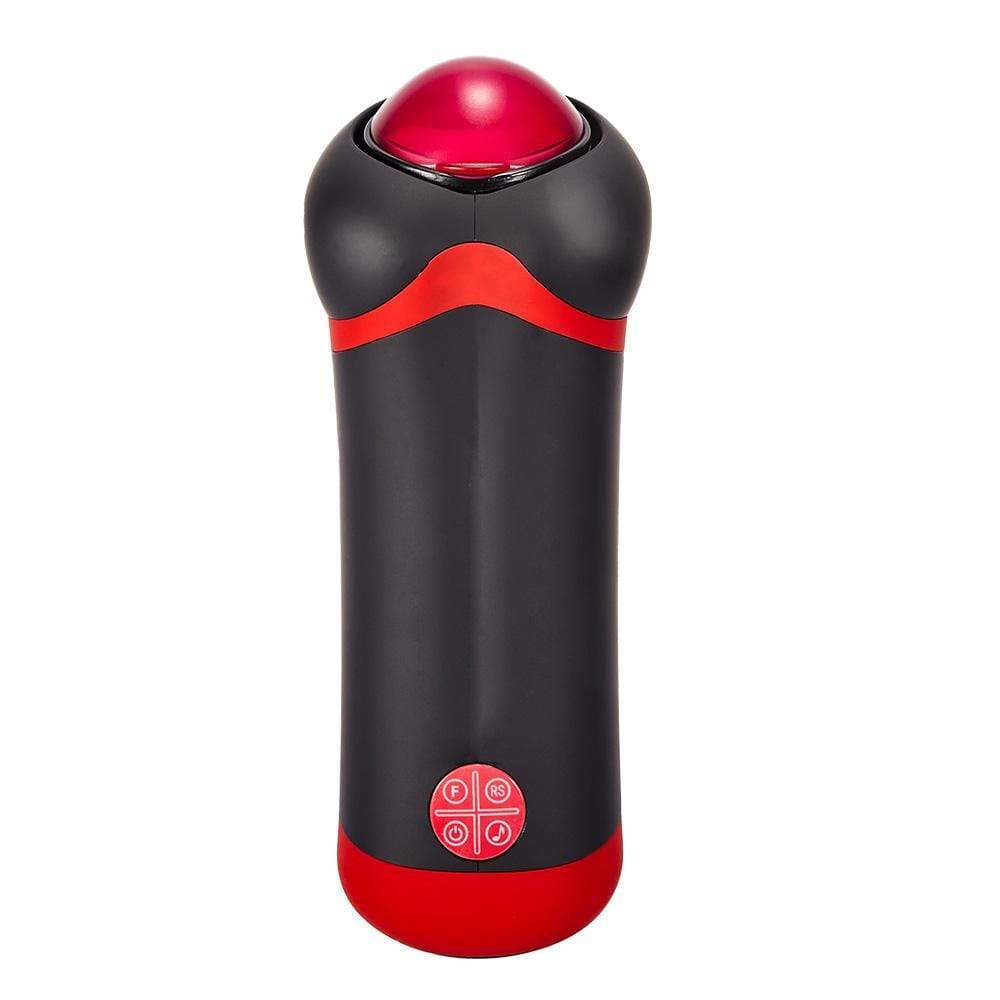 Sexoralab Heart-Shaped 10-Speed Telescoping Heating Voice Masturbation Cup