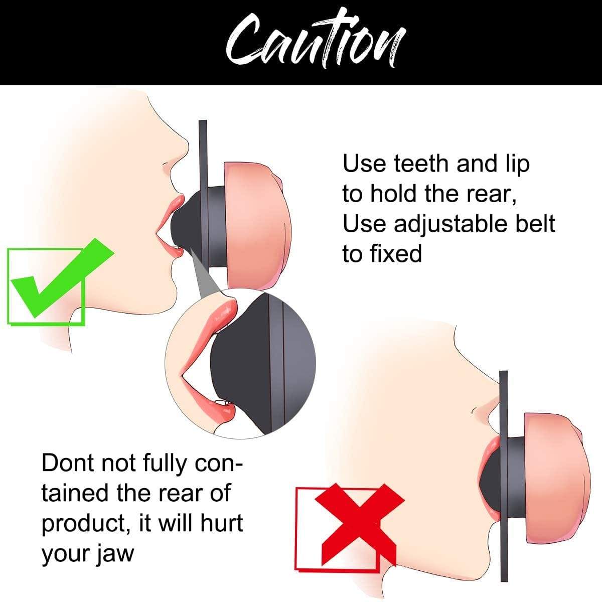 Adamfun™ Gag Sex Toy | Face Pocket Pussy for Oral Sex