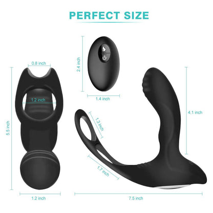 CIRCLE™ Remote Control Prostate Massager
