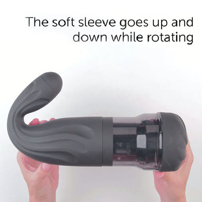 Batman Automatic Retractable Rotating Multi-Frequency Masturbator for Men