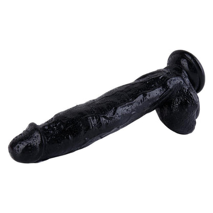 12 Inch Long Black Sucktion Cup Realistic Dildo