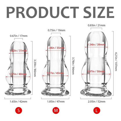 Transparent Anal Toy