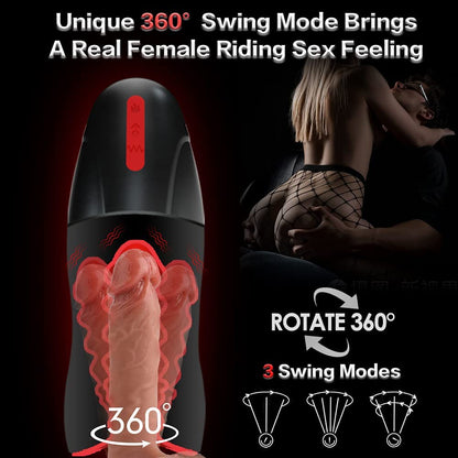 360° Conical Swing Automatic Male Masturbato