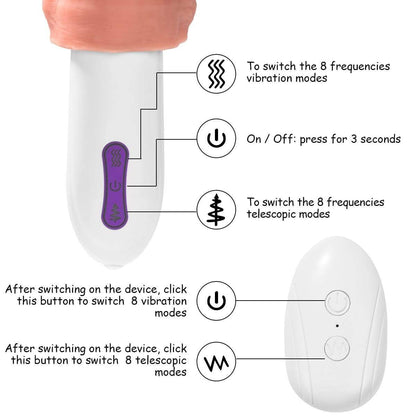 Thrusting & Vibrating Sex Machine