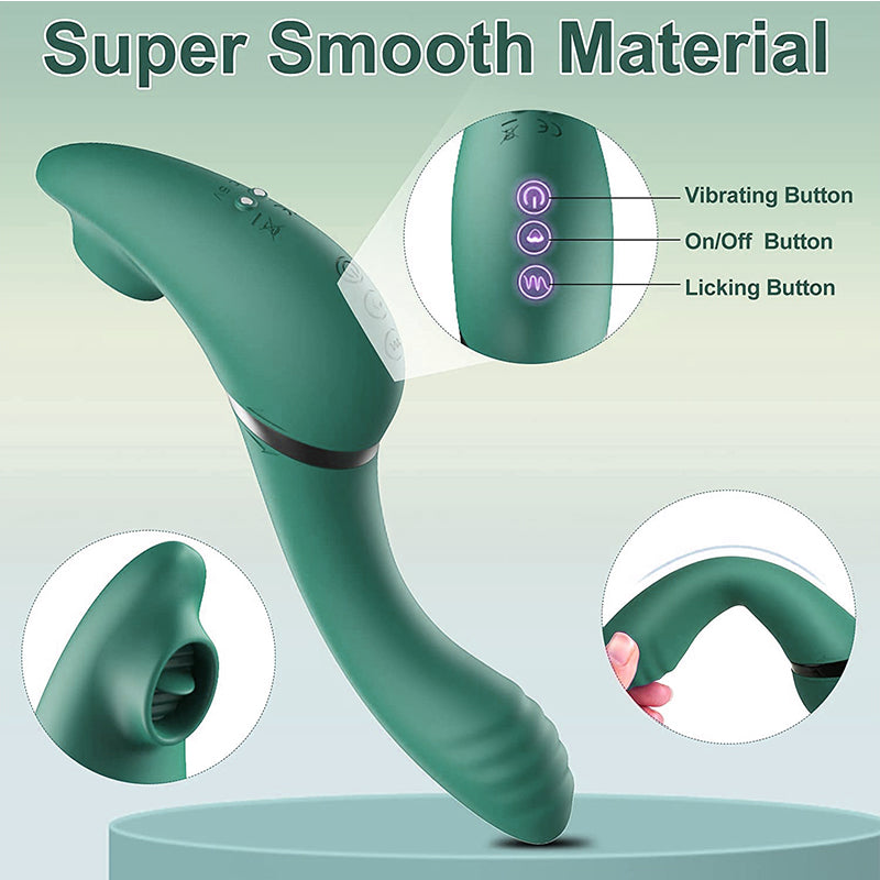3 in 1 Clitoral Suction 7 Vibration Modes G-Spot Vagina Stimulator