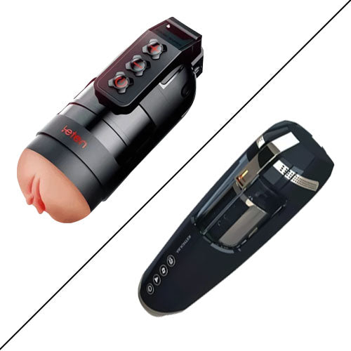 Sexoralab - LETEN 10 Vibrating Masturbation Cup and Pussy Pocket 2 IN 1