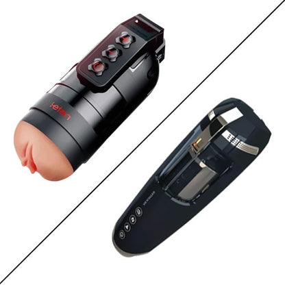 Sexoralab - LETEN 10 Vibrating Masturbation Cup and Pussy Pocket 2 IN 1