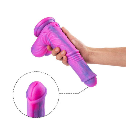 10.6“ Super Filling Flashy Dildo