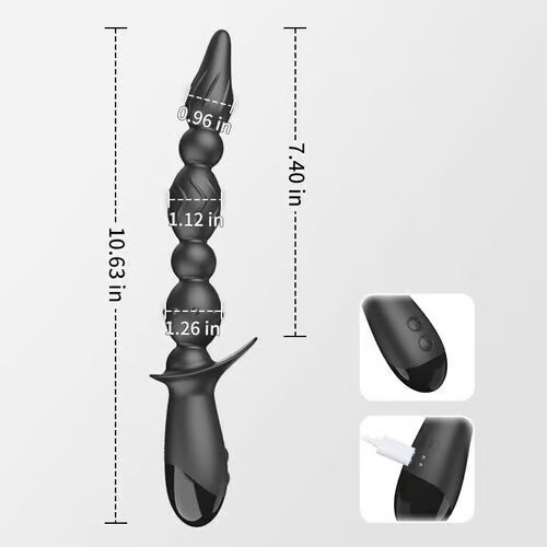 Buyging™ 10 Vibration Anal Beads Prostate Massager
