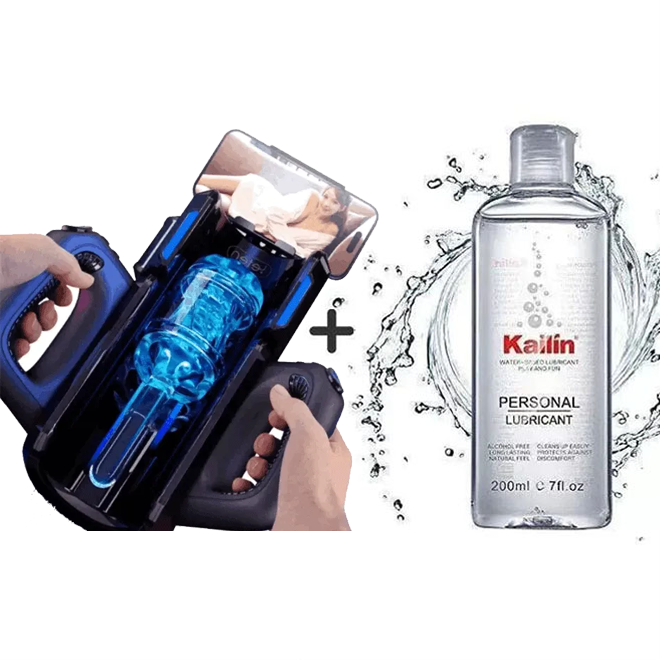 LETEN XT5 Auto Quickshot Stroker  Masturbator With 2 Sleeves 10 Modes & 10 Speeds