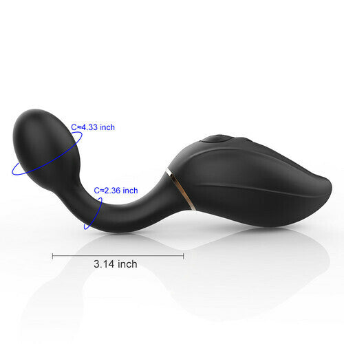 Buyging™ YUANSE 7 Frequencies Inflatable Expansion Vagina Anal Vibrator