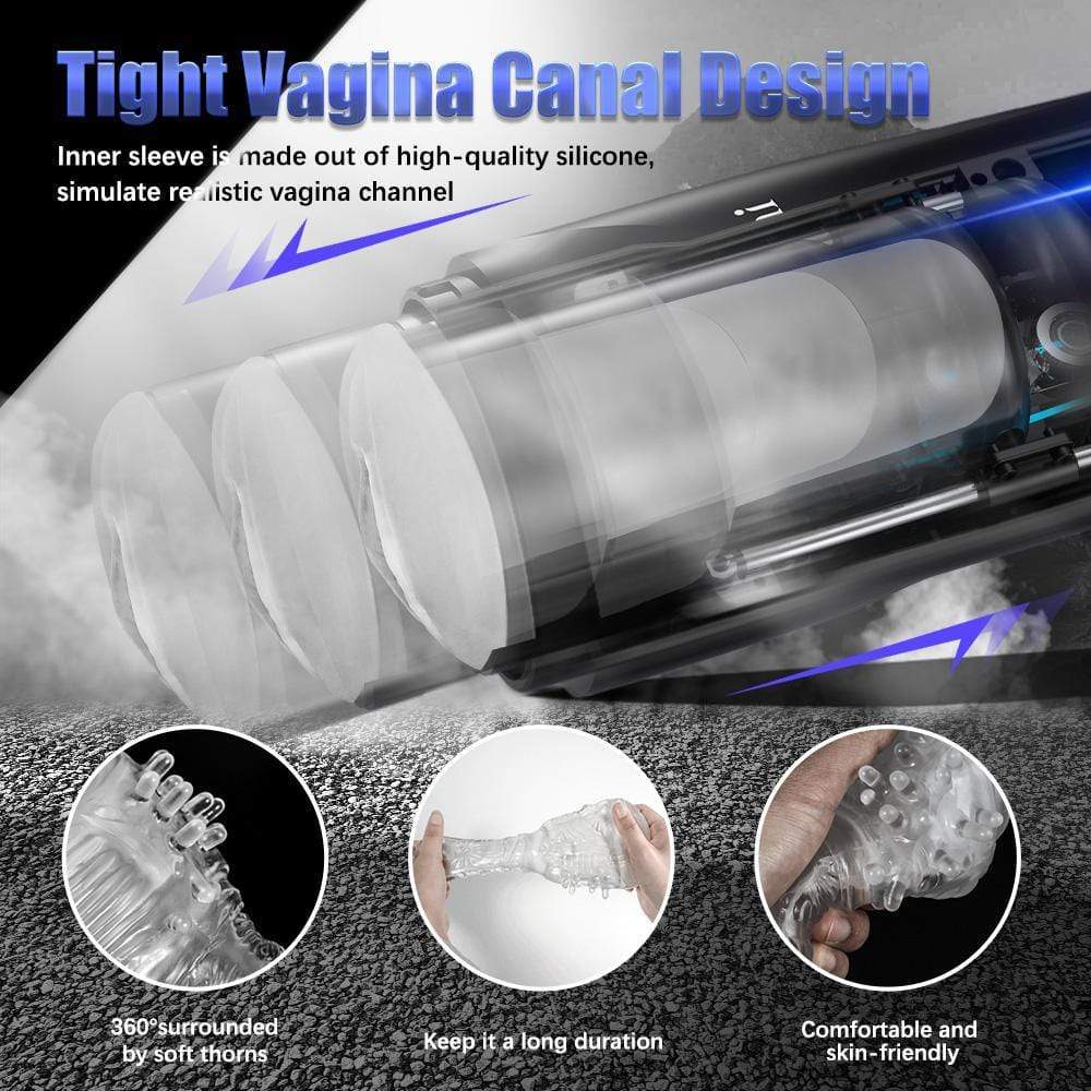 Eliza-Two Button Design Easy to Use Male Masturbator