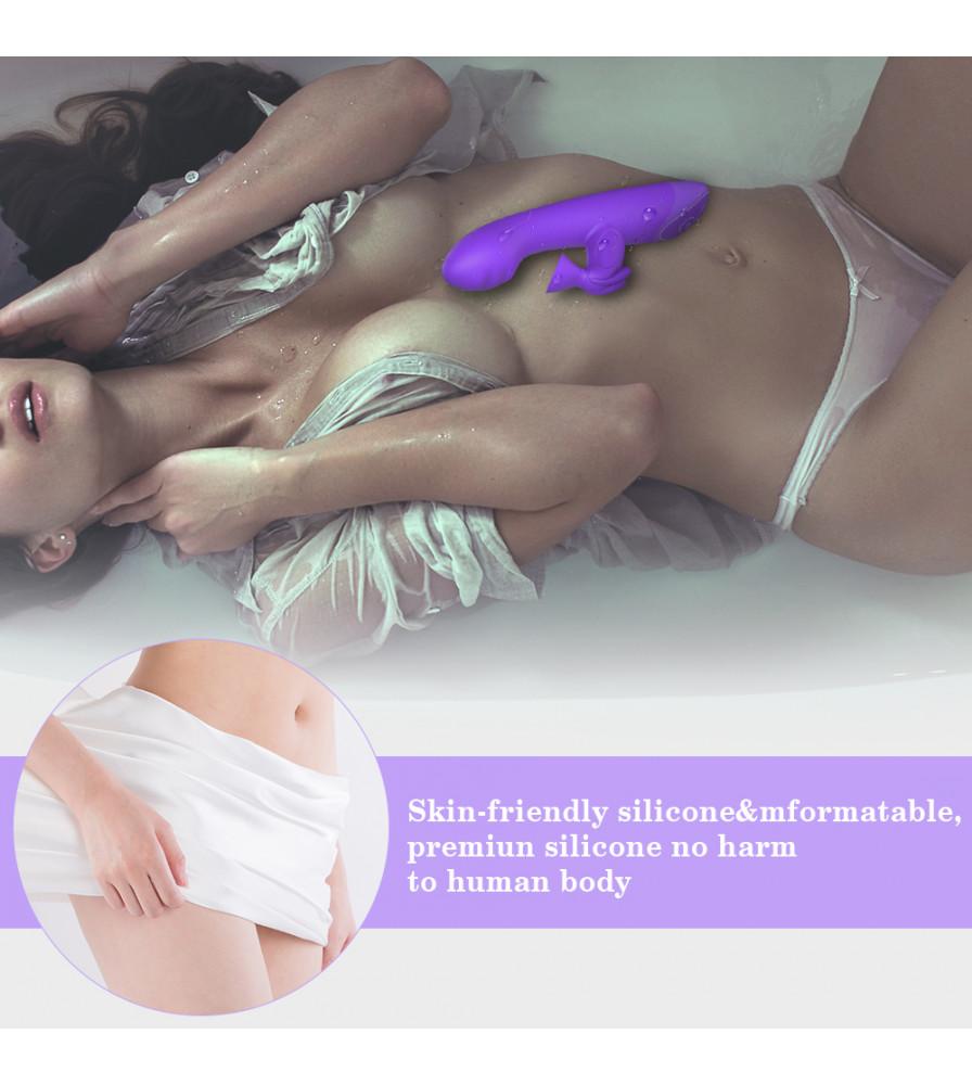 Clitoral Sucking Víbrator Powerful 7 Frequency Nipple Sucker G Spot Stimulator Women Sex Toy Rechargeable Waterproof