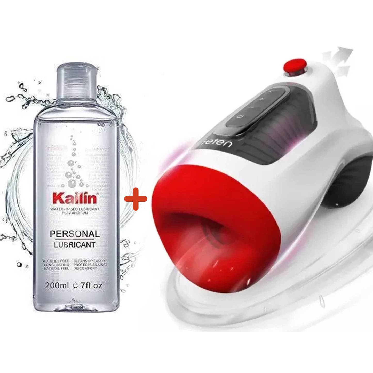 Sexoralab & LETEN Red Lip Oral Sex Machine