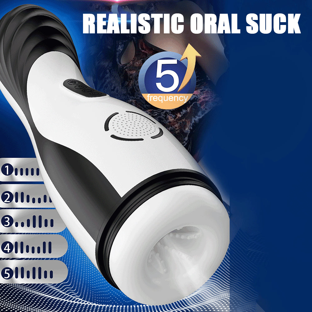 Male Automatic Sucking Heating Vagina Masturbation Cup