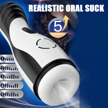 Male Automatic Sucking Heating Vagina Masturbation Cup