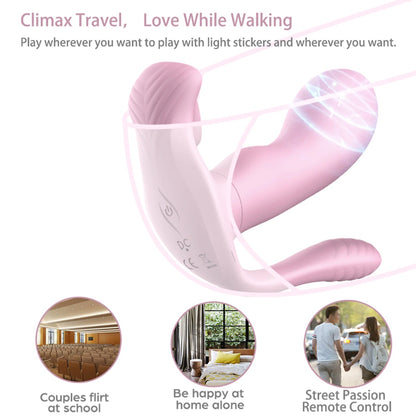 Tongues Remote Control 9 Modes Wearable Clit Vibrators