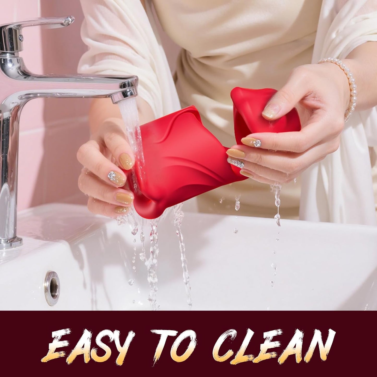 Sexoralab™Dual Lip Grip Trainer Men Sex Toy with 9 Vibration Modes, 360° Full-Surround Blowjob Penis Vibrator