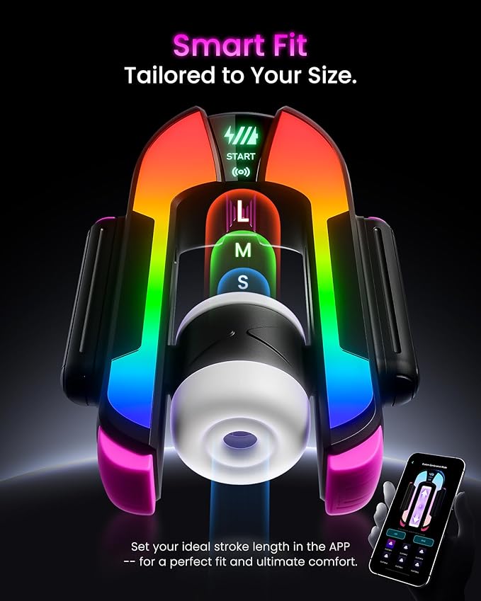 Interstellar Warship Male Masturbator with Advanced AI Interactive Technology