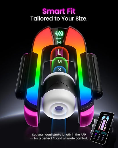 Interstellar Warship Male Masturbator with Advanced AI Interactive Technology