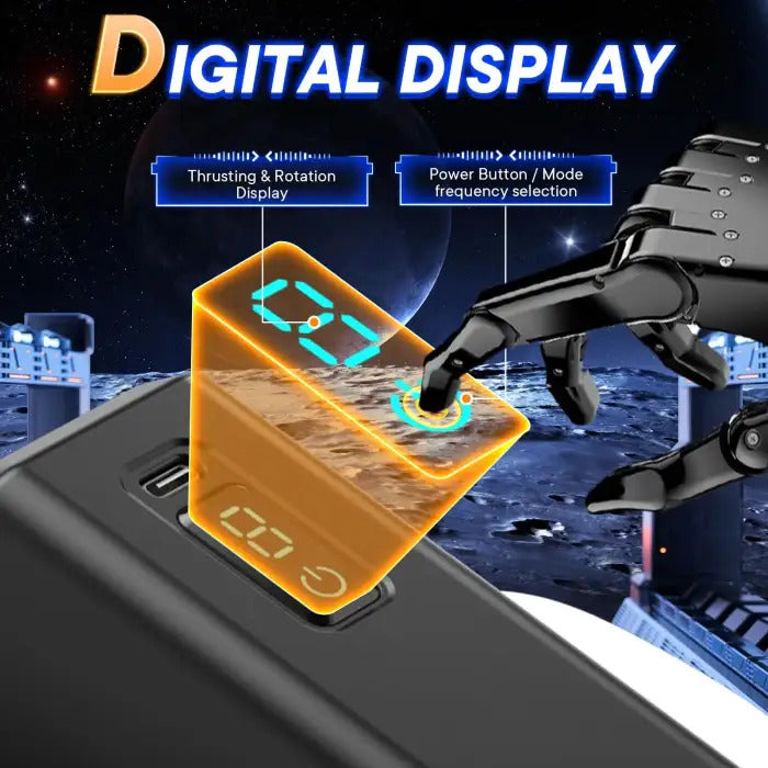 Sexoralab™ Handle Blowjob Machine 7 Thrusting Rotating Dual Opening