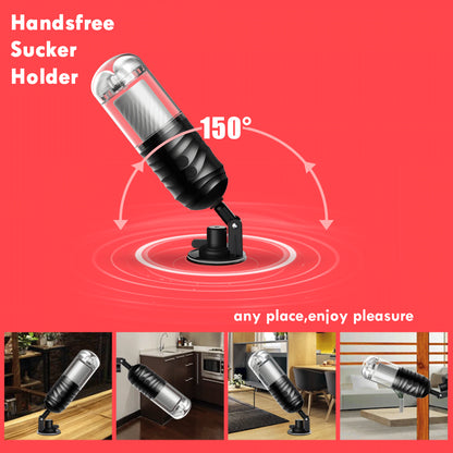 Automatic Telescopic Rotation Male Masturbation Cup