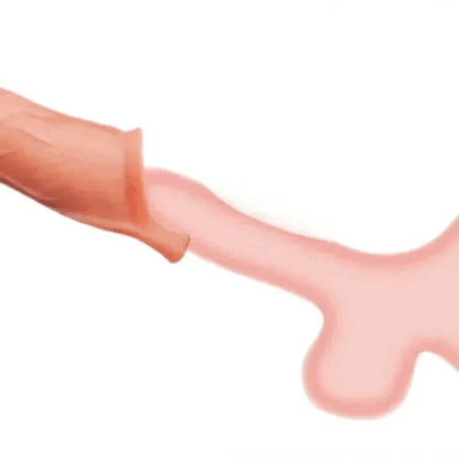 Buyging™ APP Controlled 9 Vibrating Penis Extender Sleeve With Cock Ring