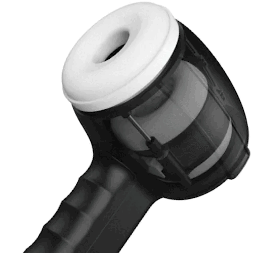 8 Vibrating 5 Thrusting Handheld Male Masturbtor