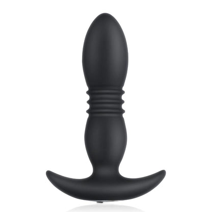 Filling Telescoping Vibrating Butt Plug with Remote Control