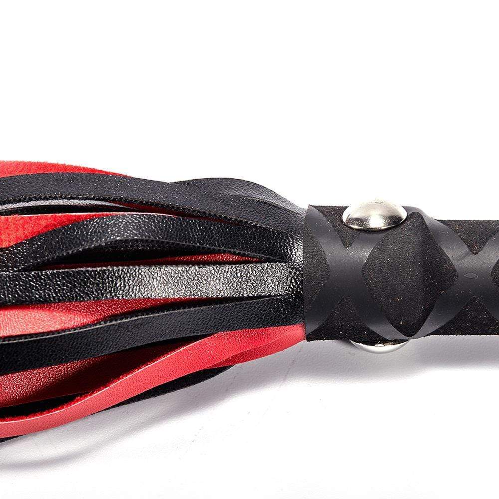 Black-Red Spanking Flirting Whip