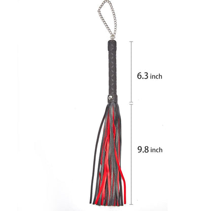 Black-Red Spanking Flirting Whip